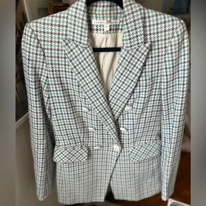 Veronica Beard Plaid Blazer